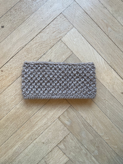 PANDEBÅND AF ULD - BEIGE