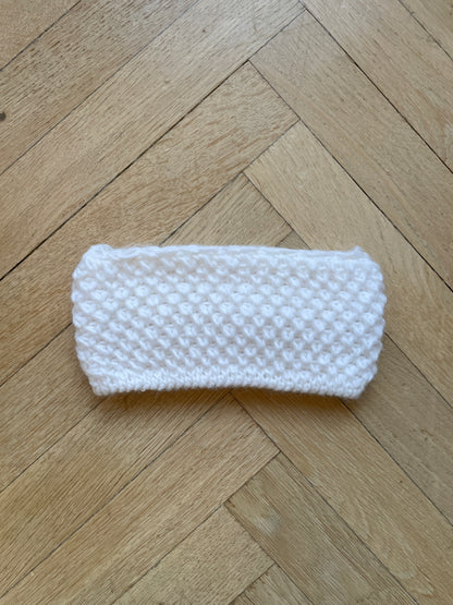 PANDEBÅND AF ULD - HVID