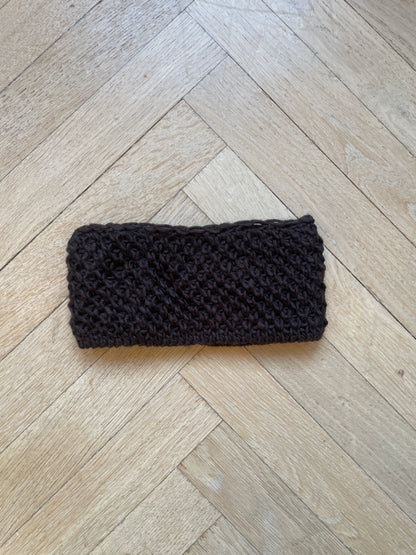 PANDEBÅND AF ULD - BRUN