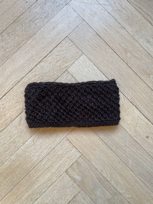 PANDEBÅND AF ULD - BRUN