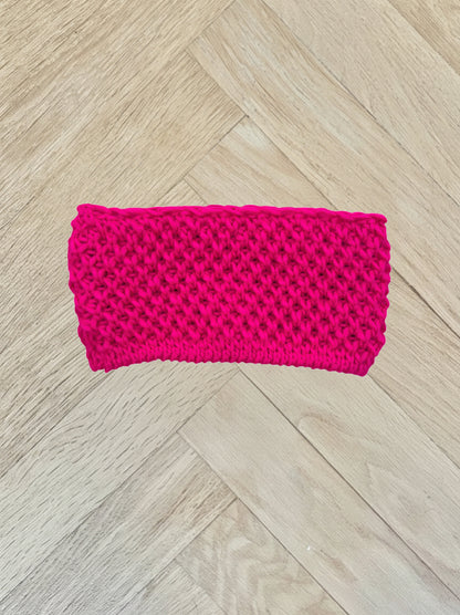 PANDEBÅND AF ULD - PINK