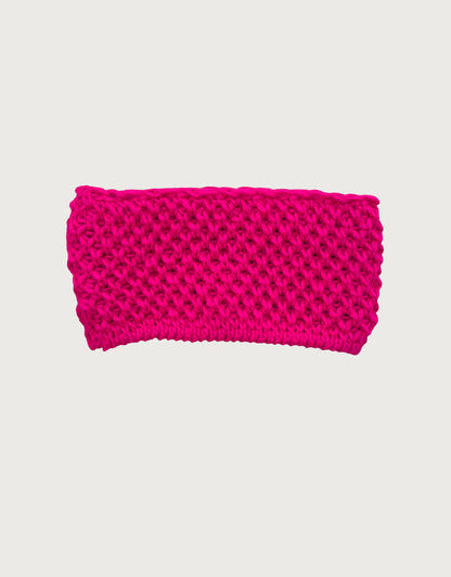 PANDEBÅND AF ULD - PINK